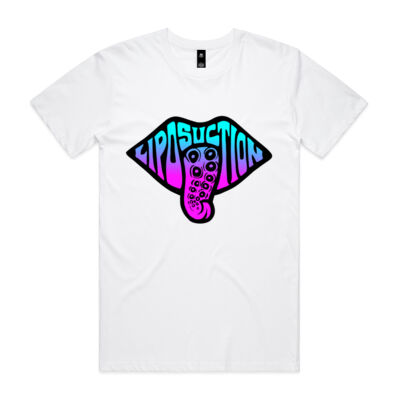 Liposuction Tongue Logo Men's T-Shirt (Coloured) Thumbnail