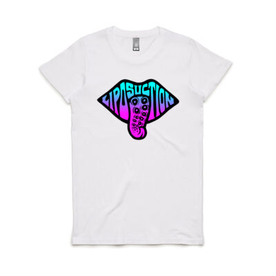 Liposuction Tongue Logo Women's T-shirt (Coloured) Thumbnail